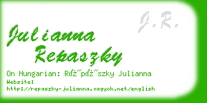 julianna repaszky business card